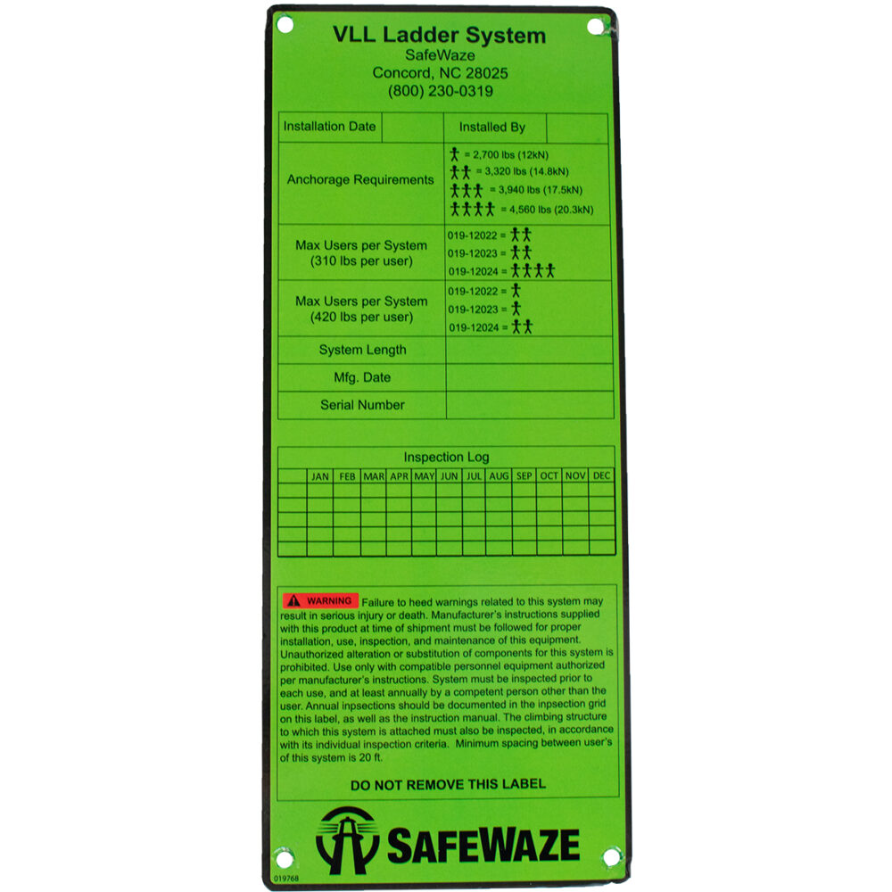 Ladder System Label