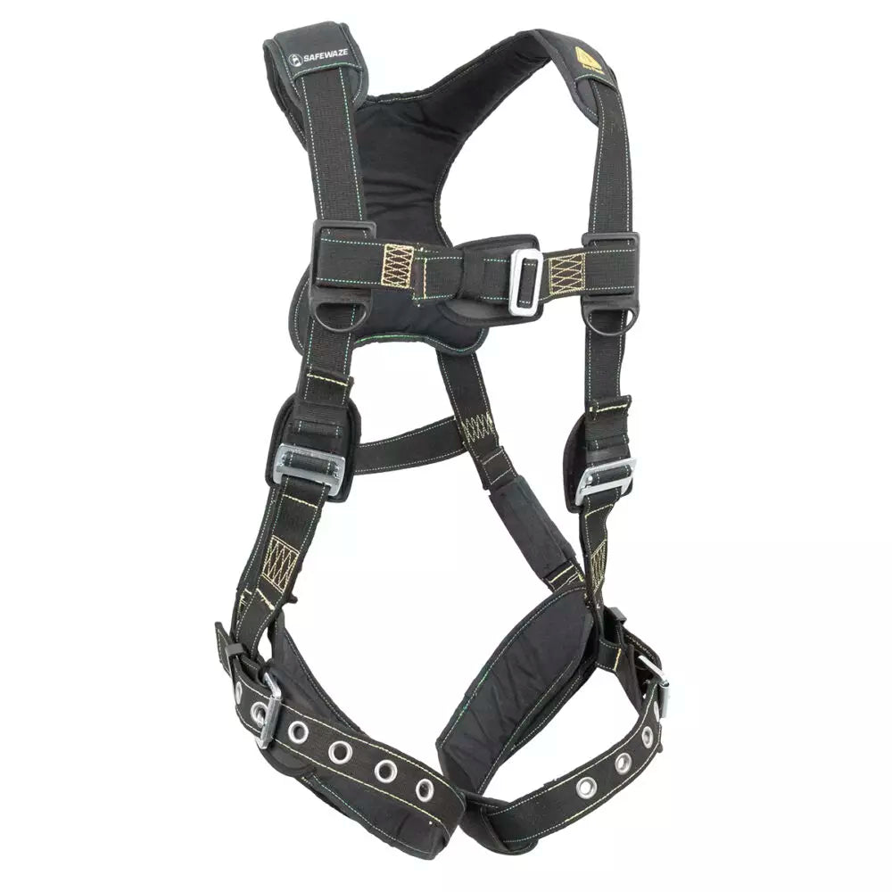 Arc Flash Full Body Harness: 1D, MB Chest, TB Legs
