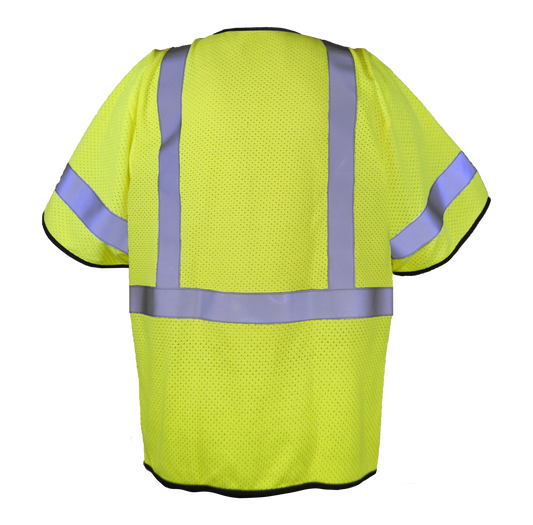 FR-VM2213Z - Flame Resistant Mesh Zipper Vest