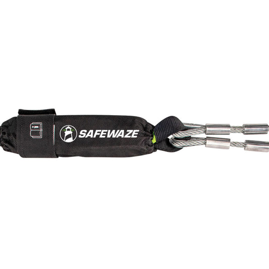 PRO 6' Cable Energy Absorbing Lanyard: Dual Leg, Snap Hooks - Image 2