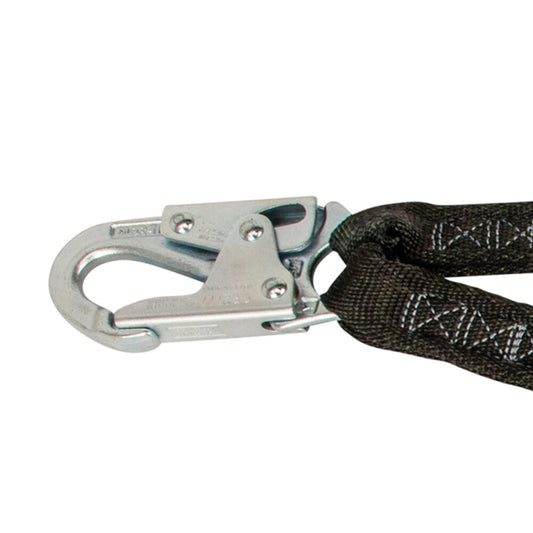 PRO 6' Internal Energy Absorbing Lanyard: Dual Leg, Rebar Hooks - Image 2