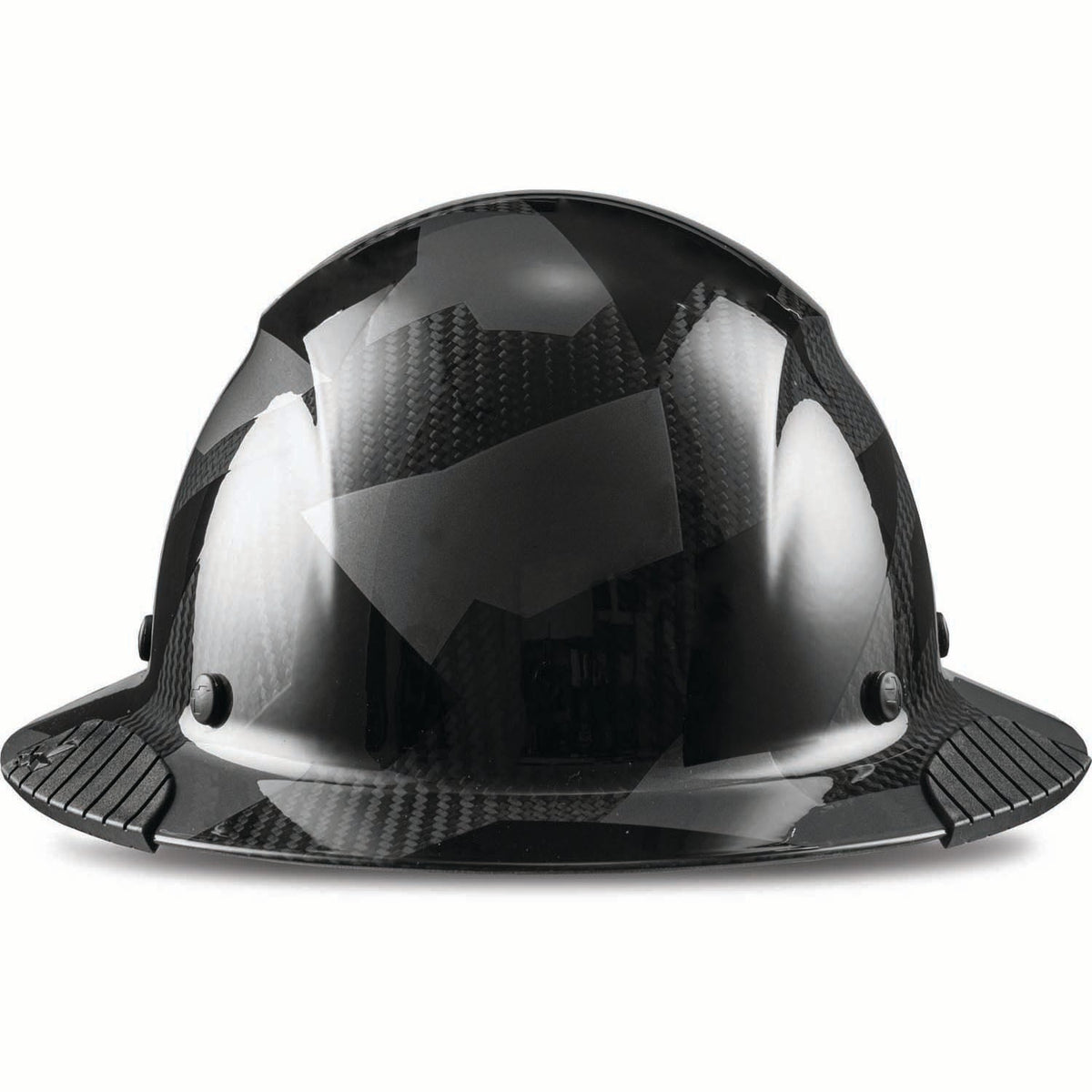 DAX Carbon Fiber Camo Full Brim Hardhat