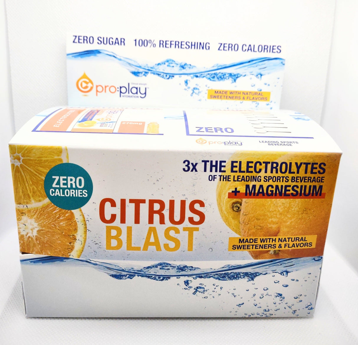 NEW Flavor! pro:play® with Magnesium+ZERO Sugar=100% Delicious