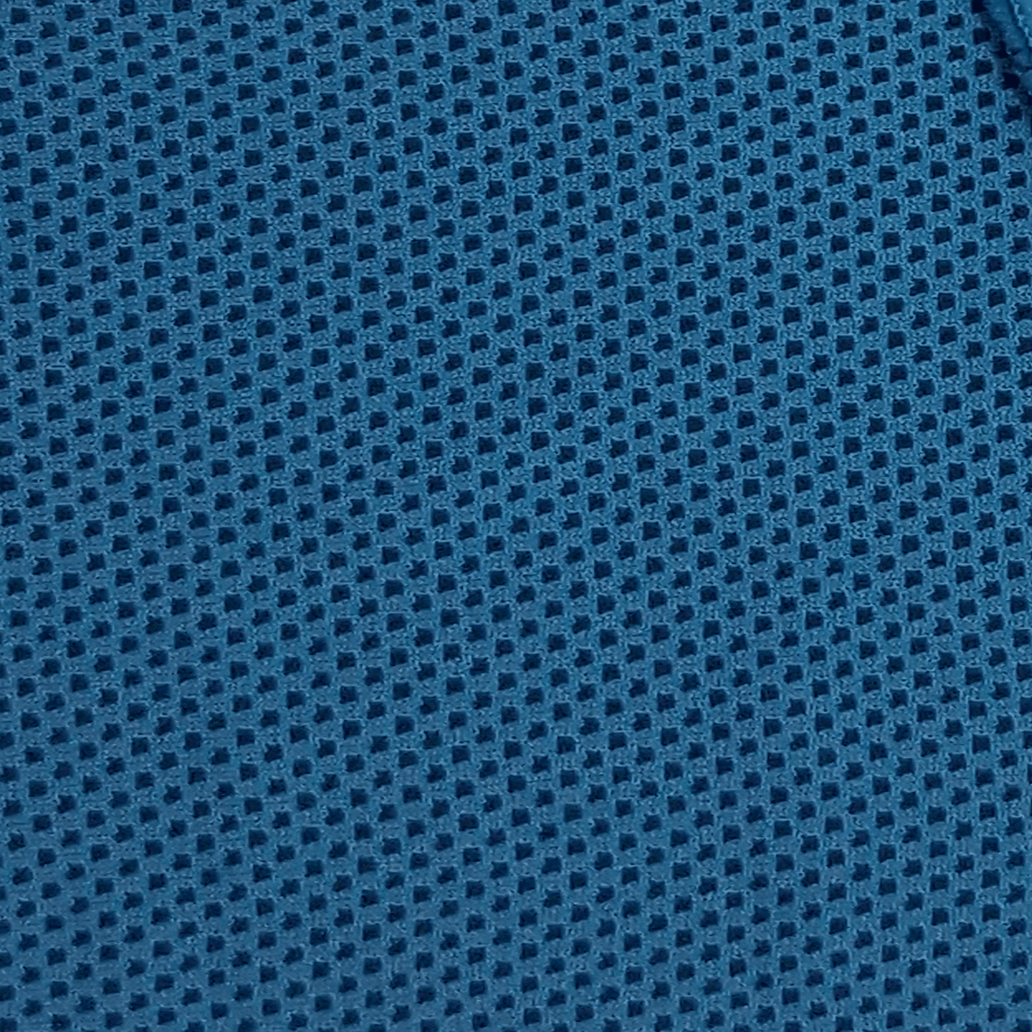Close-up of blue mesh fabric of TechNiche® Evaporative Cooling KewlTowel ULTRA