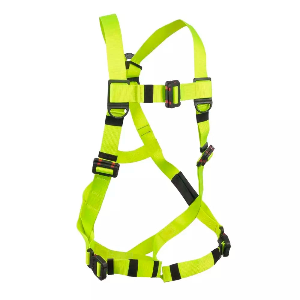 Arc Flash Full Body Harness: DE 1D, DE MB Torso, DE MB Chest, DE QC Legs