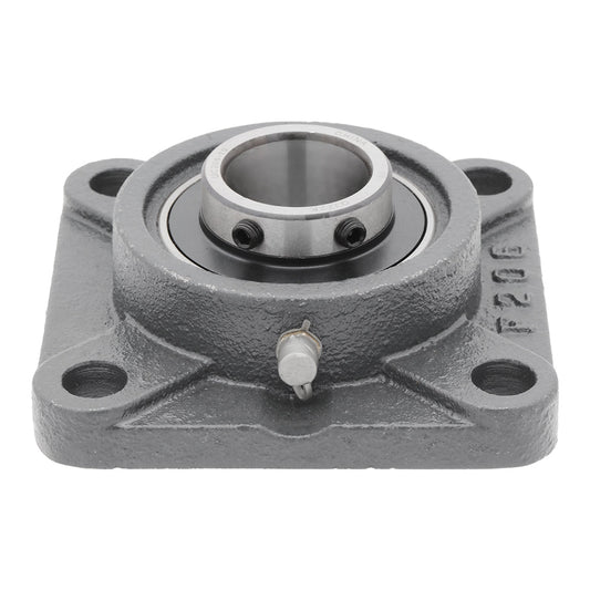 UCF206-19, 4-Bolt Flange Mounted Ball Bearing, 1.188" Bore (ID), Insert Bearing: UC206-19, Housing: F204