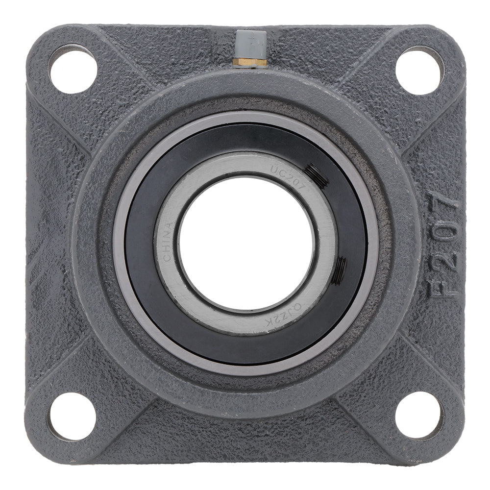 UCF207, 4-Bolt Flange Mounted Ball Bearing, 1.378" Bore (ID), Insert Bearing: UC207, Housing: F204