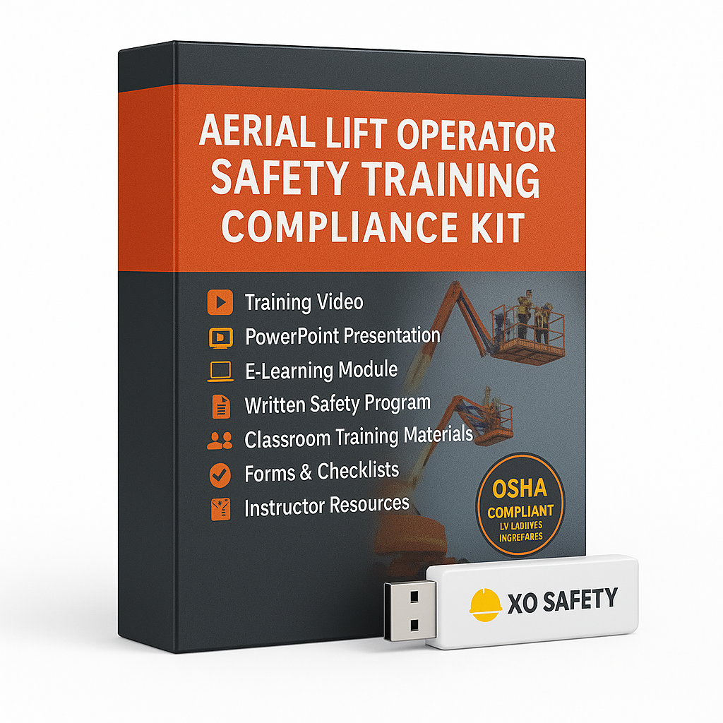 Aerial Lift Operator Training Video Compliance Kit