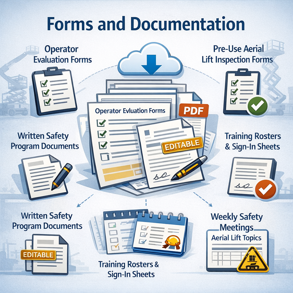 Aerial Lift Operator Training Video Compliance Kit