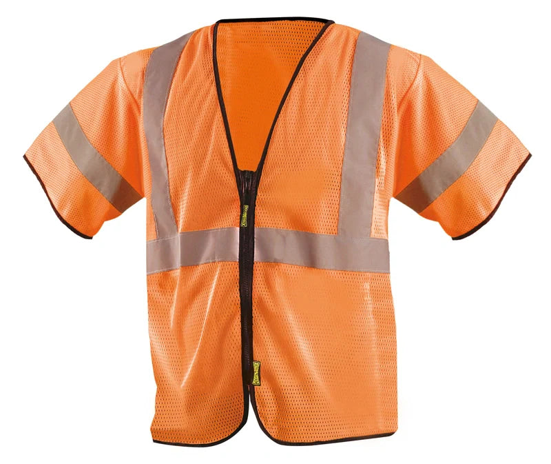 Mesh Standard Vest W/Zipper