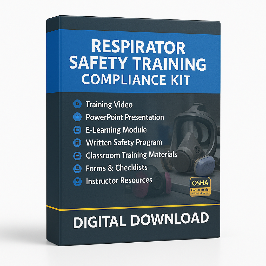 Respirator Safety Training Compliance Kit
