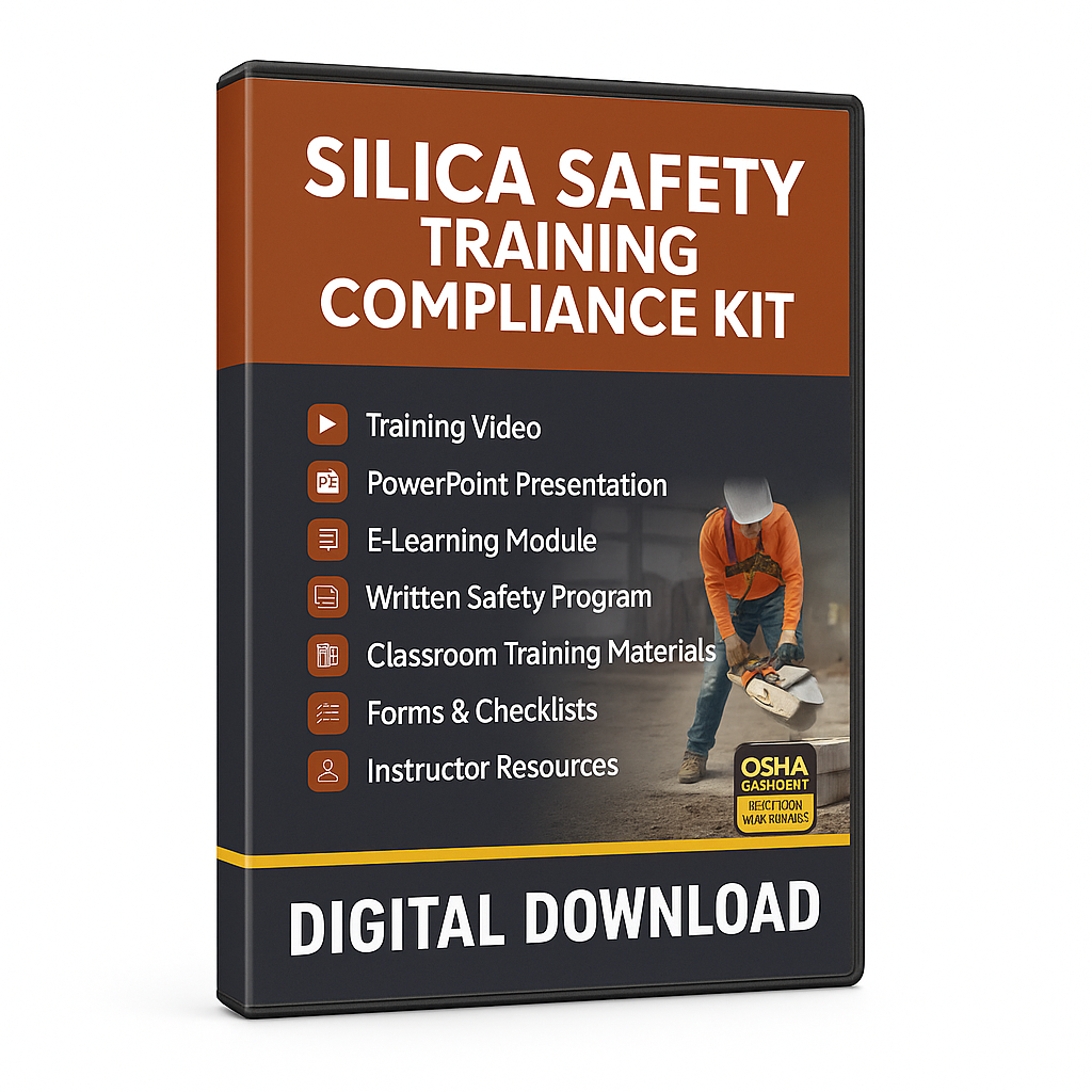 Silica for Construction Safety Compliance Kit