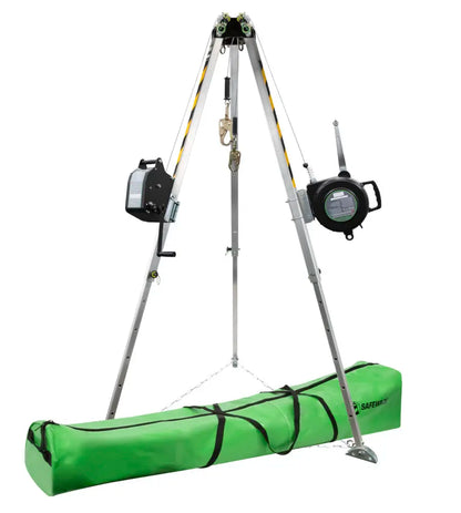 7' Adjustable Tripod Kit, 65' Personnel Winch, 65' 3-Way