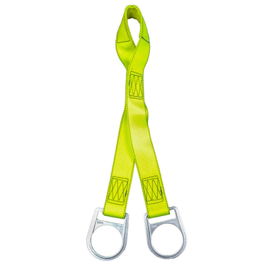 18" D-ring Extender: Soft Loop, 2 D-rings