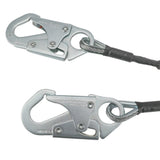 Leading Edge 6' Energy Absorbing Lanyard: Dual Leg, Snap Hooks - Image 2