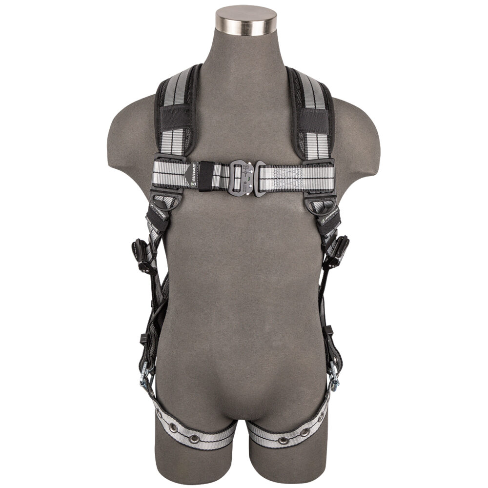 PRO+ Slate Full Body Harness: Alu 1D, Alu QC Chest, TB Legs - Image 3