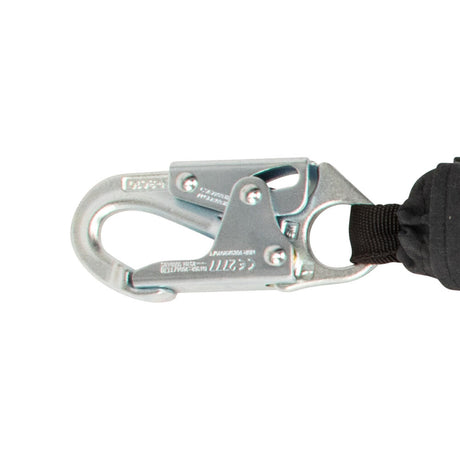 Arc Flash 6' Energy Absorbing Lanyard: Aramid, Dual Leg, Rebar Hooks - Image 2