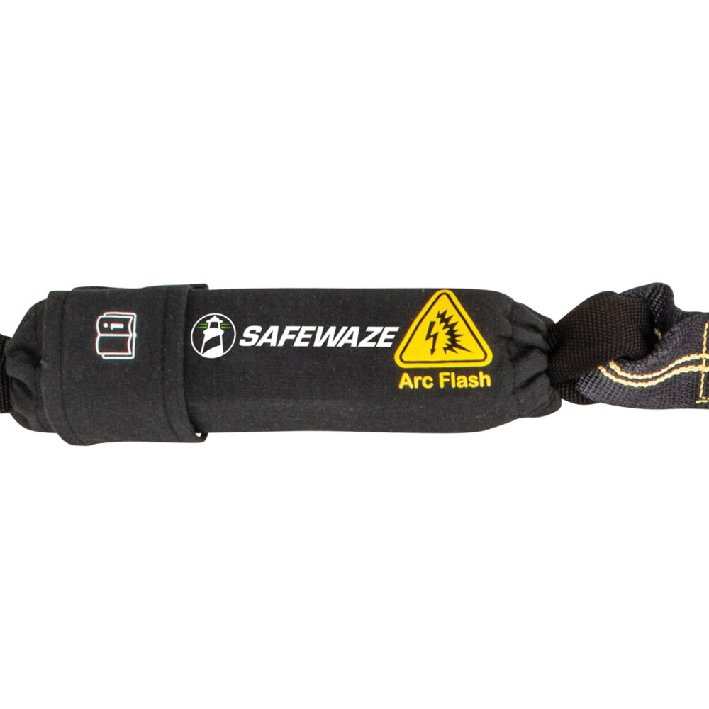 Arc Flash 6' Energy Absorbing Lanyard: Aramid, Dielectric Snap Hook, Soft Loop - Image 3