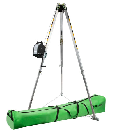 7' Adjustable Tripod Kit, 65' Personnel Winch