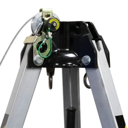 7' Adjustable Tripod Kit, 65' Material Winch, 65' 3-Way - Image 2