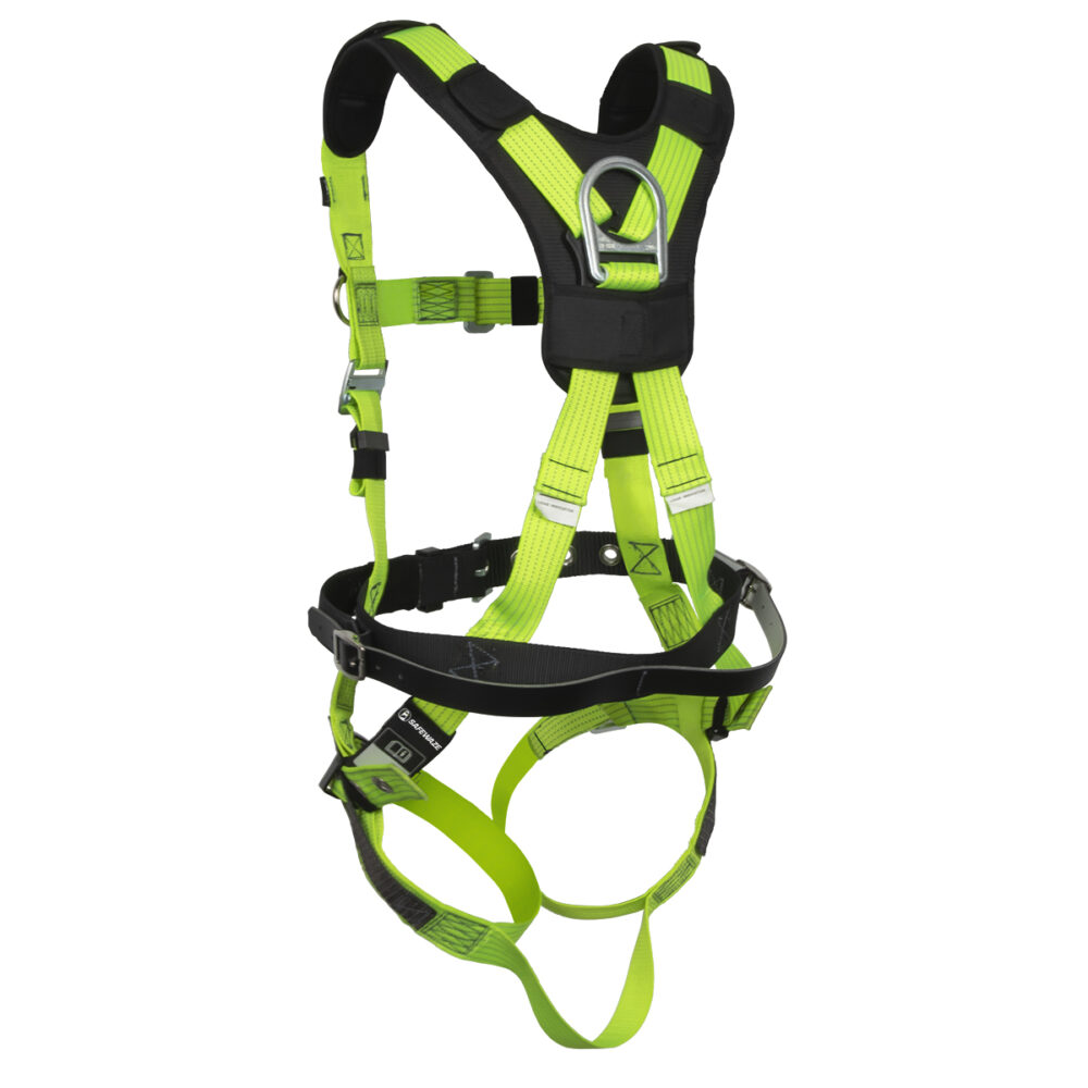 Reflective Full Body Harness : 1D, MB Chest, TB Legs, Mining Belt - Image 2