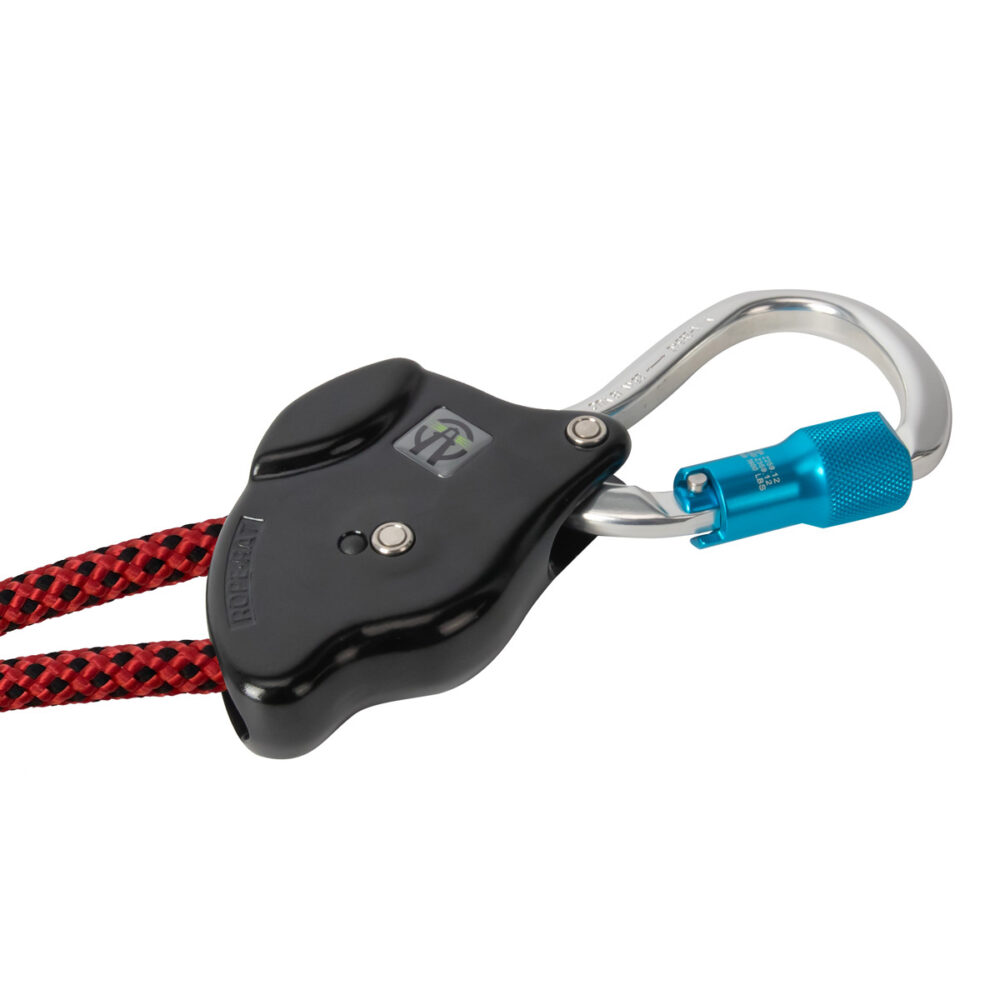 6.5' Rope Positioning Assembly: Rope Adjuster, Alu Carabiners - Image 3