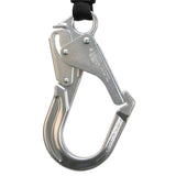 20" Web Restraint Lanyard: Alu Snap Hook, Alu Rebar Hook - Image 4