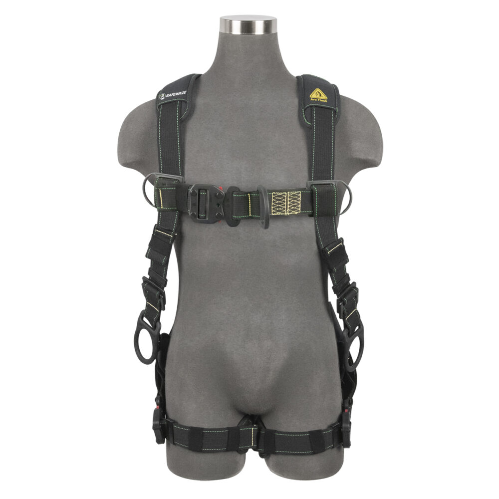 Arc Flash Full Body Harness: DE 3D, DE QC Chest, DE FD, DE QC Legs - Image 3