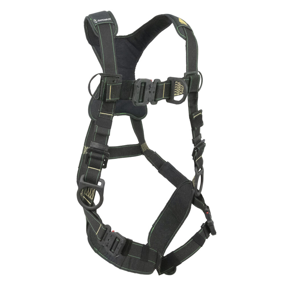 Arc Flash Full Body Harness: DE 3D, DE QC Chest, DE FD, DE QC Legs