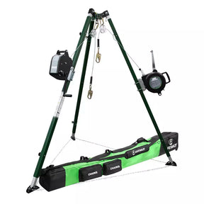 10' Tech Tripod Kit: 65' Personnel Winch, 65' 3-Way