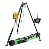 10' Tech Tripod Kit: 65' Material Winch, 65' 3-Way