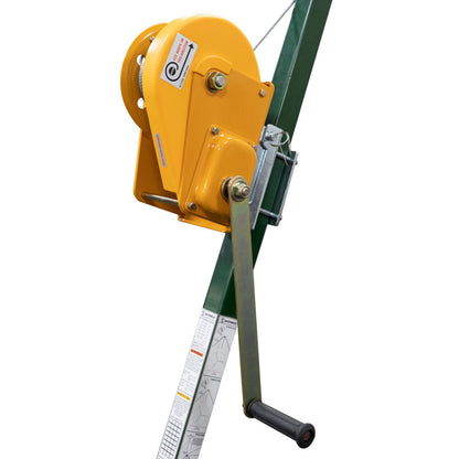 10' Tech Tripod Kit: 65' Material Winch, 65' 3-Way - Image 5