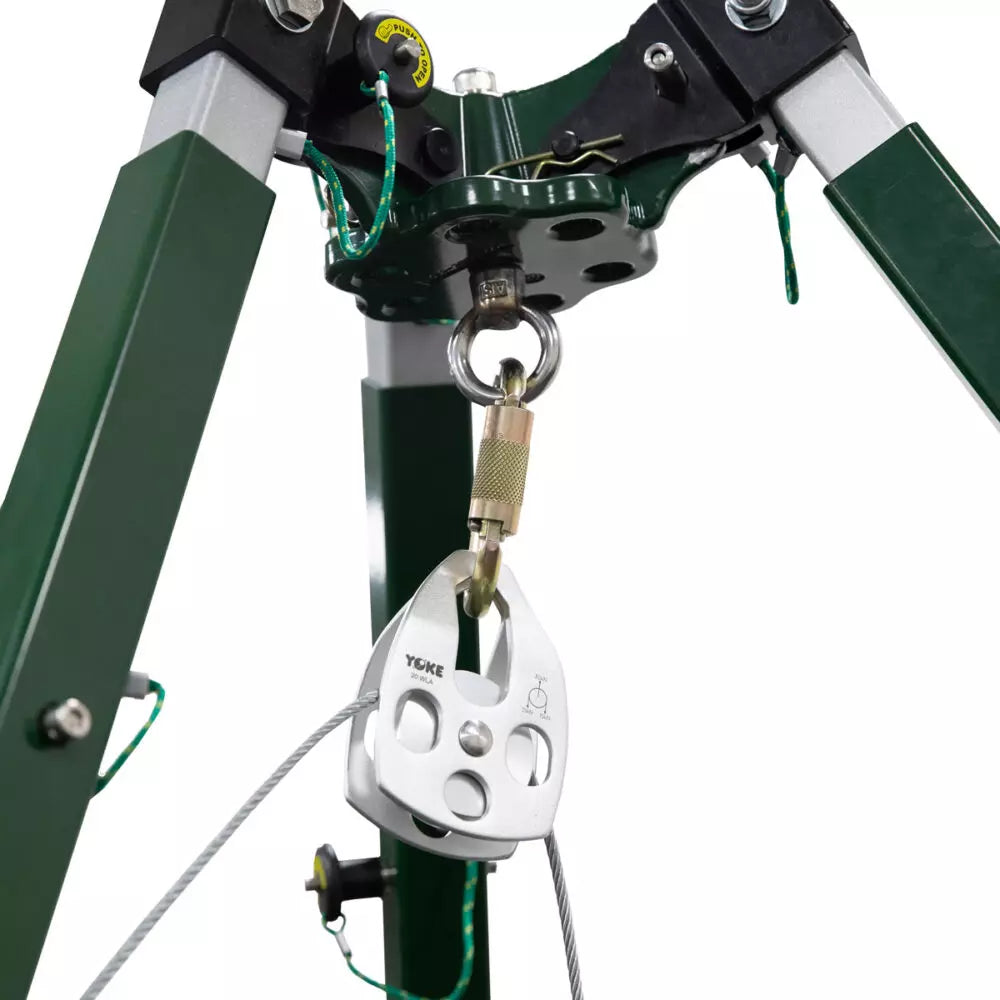 10' Tech Tripod Kit: 65' Material Winch - Image 3