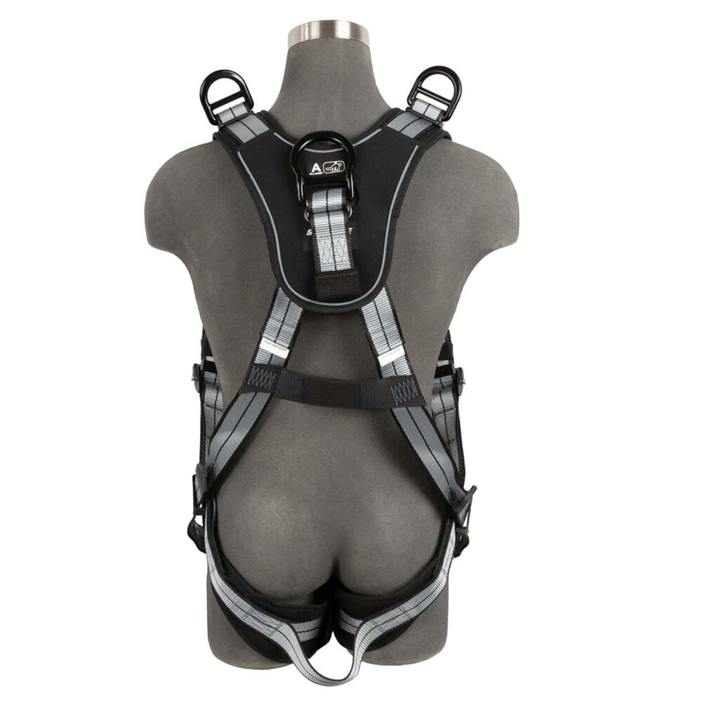 PRO+ Slate Full Body Retrieval Harness: Alu 1D, Alu Shoulder D's, Alu QC Chest, Alu FD, TB Legs - Image 4