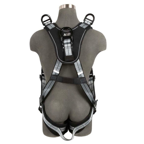 PRO+ Slate Full Body Retrieval Harness: Alu 1D, Alu Shoulder D's, Alu QC Chest, Alu FD, TB Legs - Image 4