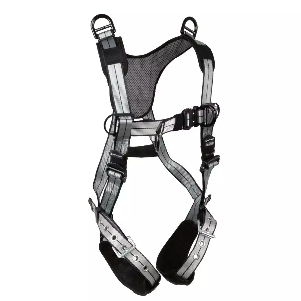 PRO+ Slate Full Body Retrieval Harness: Alu 1D, Alu Shoulder D's, Alu QC Chest, Alu FD, TB Legs