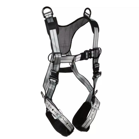 PRO+ Slate Full Body Retrieval Harness: Alu 1D, Alu Shoulder D's, Alu QC Chest, Alu FD, TB Legs