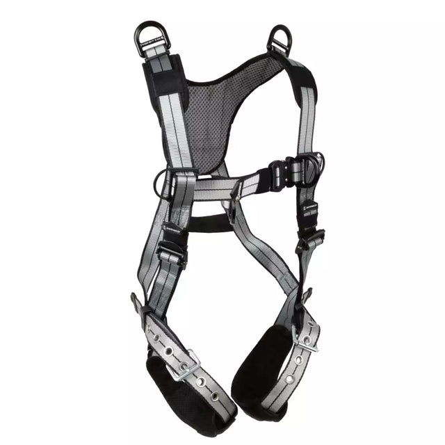 PRO+ Slate Full Body Retrieval Harness: Alu 1D, Alu Shoulder D's, Alu QC Chest, Alu FD, TB Legs