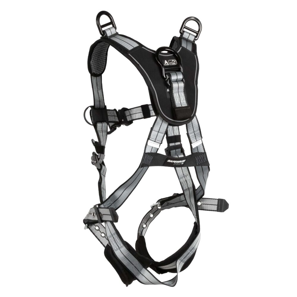 PRO+ Slate Full Body Retrieval Harness: Alu 1D, Alu Shoulder D's, Alu QC Chest, Alu FD, TB Legs - Image 2