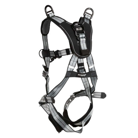 PRO+ Slate Full Body Retrieval Harness: Alu 1D, Alu Shoulder D's, Alu QC Chest, Alu FD, TB Legs - Image 2