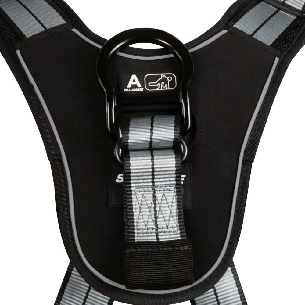 PRO+ Slate Full Body Retrieval Harness: Alu 1D, Alu Shoulder D's, Alu QC Chest, Alu FD, TB Legs - Image 9