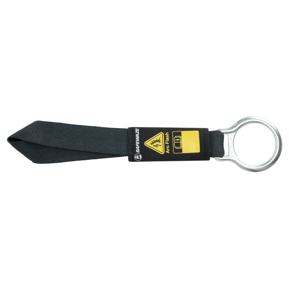 12" Arc Flash D-Ring Extender: Soft Loop, D-ring