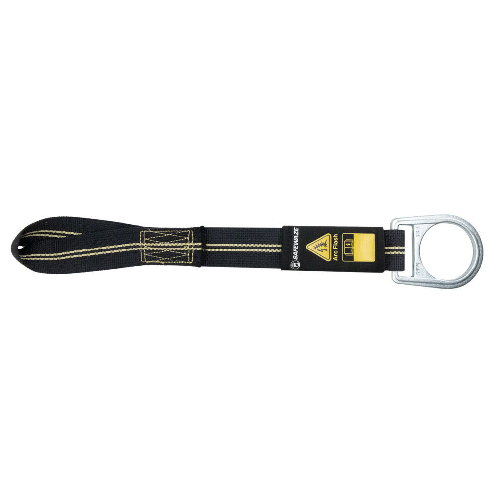 18" Arc Flash D-Ring Extender: Soft Loop, D-ring