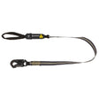 Arc Flash 6' Energy Absorbing Lanyard: Aramid, Dielectric Snap Hook, Soft Loop