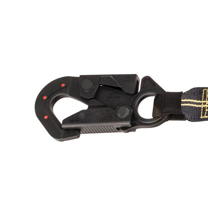 Arc Flash 6' Energy Absorbing Lanyard: Aramid, Dielectric Snap Hook, Soft Loop - Image 4