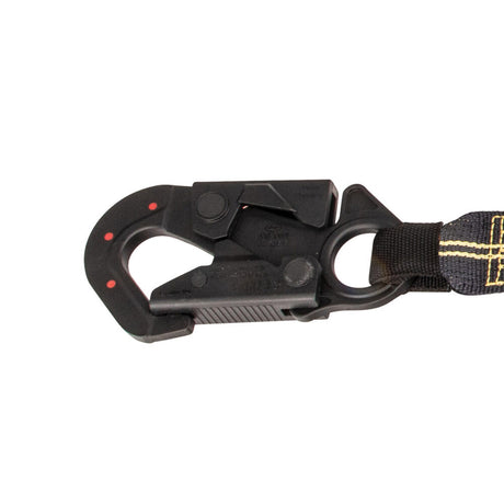 Arc Flash 6' Energy Absorbing Lanyard: Aramid, Dielectric Snap Hook, Soft Loop - Image 4