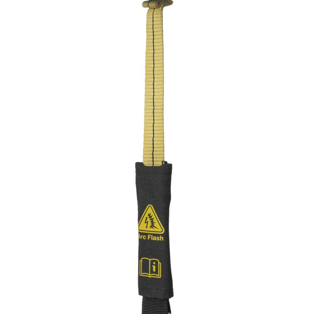 Latitude Pro Arc Flash 7' Single Web SRL-P: 13" Aramid Ext. w/Alu Snap Hook, Alu Captive Eye Carabiner - Image 4