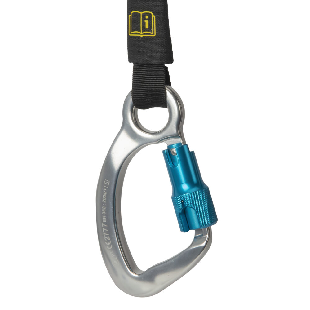 Latitude Pro Arc Flash 7' Single Web SRL-P: 13" Aramid Ext. w/Alu Snap Hook, Alu Captive Eye Carabiner - Image 5