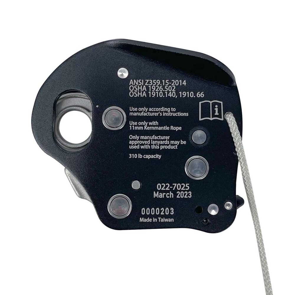 Drift 7/16" (11mm) Rope Fall Arrester - Image 3