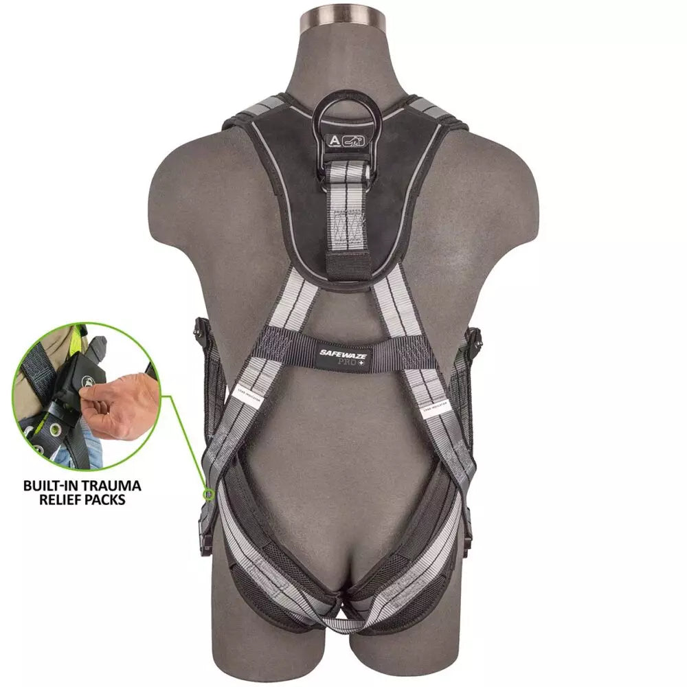 PRO+ Slate Full Body Harness: Alu 1D, Alu QC Chest/Legs, Trauma Relief - Image 4
